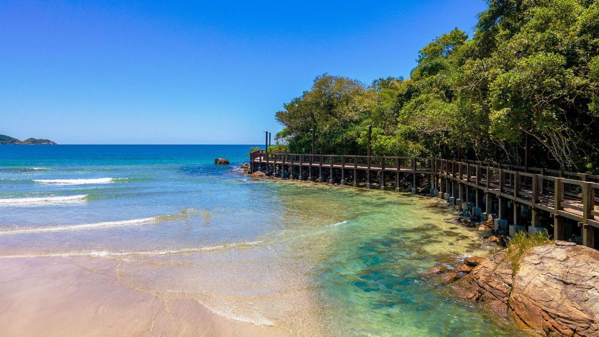 Apartamento Praia de Mariscal e Canto Grande - Bombinhas SC Exterior foto